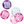 Load image into Gallery viewer, Birthday Pink Glitz Number 100 Confetti (0.5 oz)