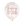 Load image into Gallery viewer, 12" Clear Printed Rose Gold "Happy Birthday" Balloons with Confetti (6 Pack)