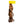 Load image into Gallery viewer, Headband Yellow with Brown Hair
