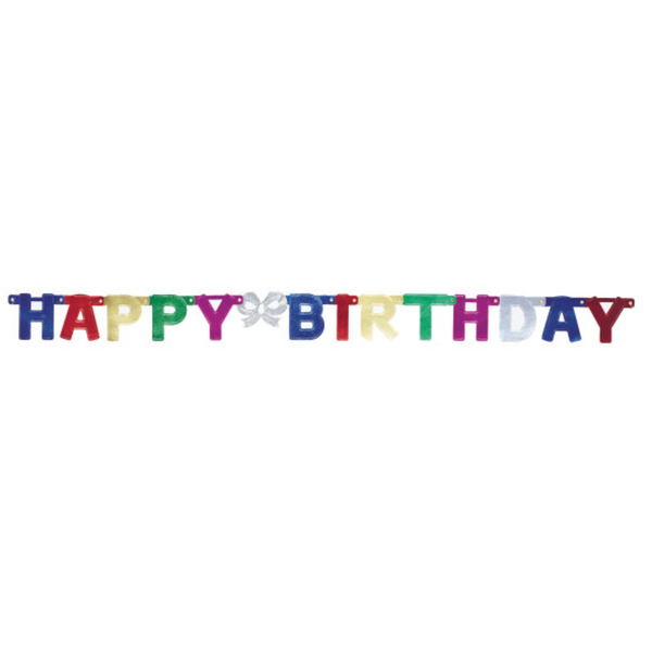 Deluxe Birthday Jointed Banner