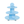 Load image into Gallery viewer, Baby Blue 3-Tier Cupcake Stand
