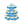 Load image into Gallery viewer, Baby Blue 3-Tier Cupcake Stand
