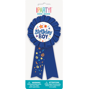 BDAY BOY AWARD BADGE