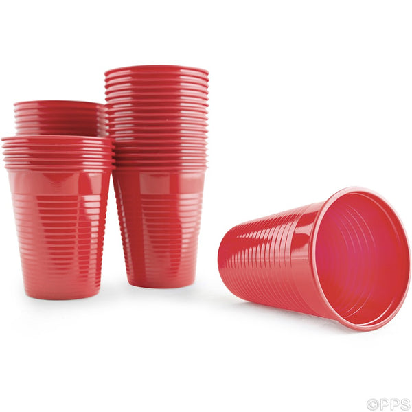 Drink Cups Red 200ml (50 Pack)