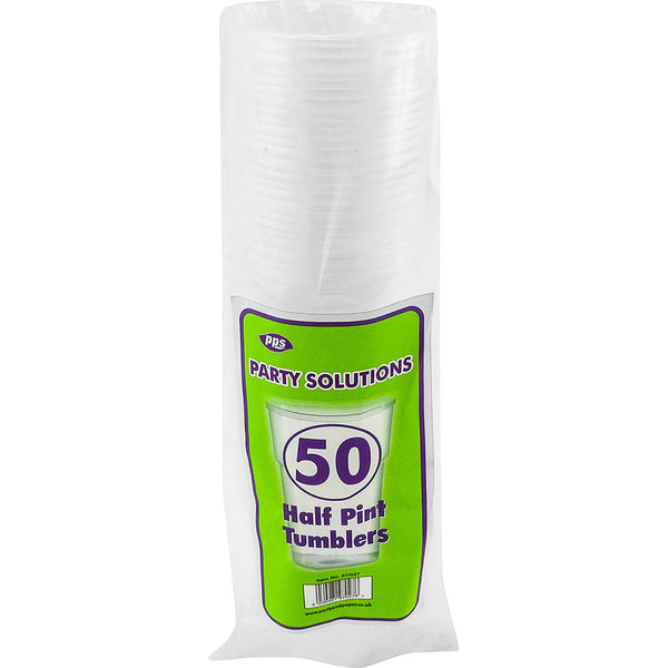 Half Pint Glasses (50 Pack)