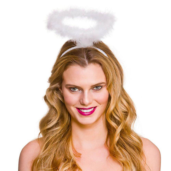 Feather Angel Halo - White