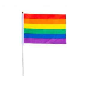 Handheld Rainbow Flag (45x30cm)
