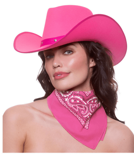 Cowboy Bandana - Pink