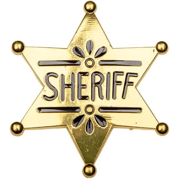 Western Sherrif Badge
