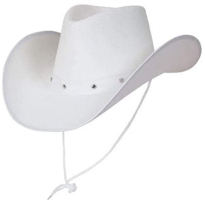 Texan Cowboy Hat - White