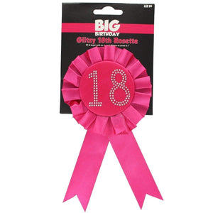 Hot Pink 18 Rosette