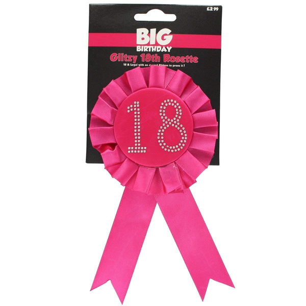 Hot Pink 18 Rosette