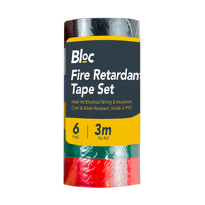 Fire Retardant Tape Set (6 Pack)