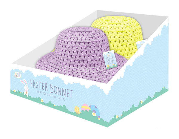 Easter Bonnet in 4 Assorted Colours