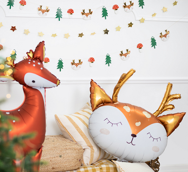 Foil Balloon Deer (73x64cm)