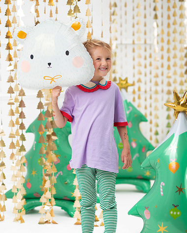 Foil balloon Polar bear (51x45cm)