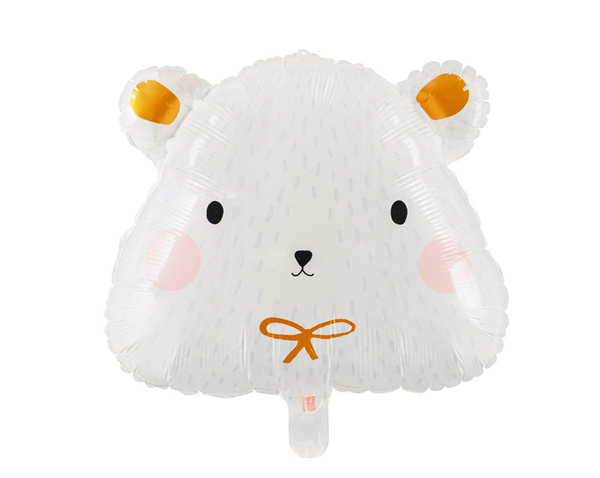 Foil balloon Polar bear (51x45cm)