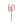 Load image into Gallery viewer, ROSE GOLD GLITTER ACRYLIC '60' CAKE TOPPER