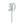 Load image into Gallery viewer, SILVER GLITTER ACRYLIC '30' CAKE TOPPER (75X200mm)
