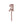 Load image into Gallery viewer, ROSE GOLD GLITTER ACRYLIC '21' CAKE TOPPER (62X200mm)