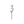 Load image into Gallery viewer, SILVER ACRYLIC 'NO.3' CAKE TOPPER