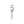 Load image into Gallery viewer, SILVER ACRYLIC 'NO.5' CAKE TOPPER