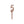 Load image into Gallery viewer, ROSE GOLD ACRYLIC 'NO.5' CAKE TOPPER