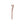 Load image into Gallery viewer, ROSE GOLD ACRYLIC 'NO.7' CAKE TOPPER