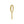 Load image into Gallery viewer, GOLD ACRYLIC 'NO.0' CAKE TOPPER