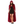 Load image into Gallery viewer, DLX Brushed Velvet Hooded Cape - Deep Red (Adult)
