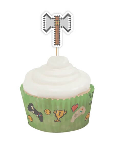 Gaming Cupcake Toppers (12 Pack)