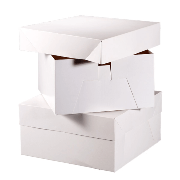 Cake Box Extension 12 inch - 304 x 304 x 355mm White