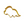 Load image into Gallery viewer, Triceratops Baby Cookie Cutter - Yellow (4.25")
