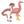Load image into Gallery viewer, Flamingo Poly-Resin Coated Cookie Cutter Pink - 10.2cm (4"")