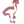 Load image into Gallery viewer, Flamingo Poly-Resin Coated Cookie Cutter Pink - 10.2cm (4"")