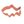 Load image into Gallery viewer, Fish Poly-Resin Coated Cookie Cutter Orange - 7.6cm (3")