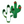 Load image into Gallery viewer, Cactus Poly-Resin Coated Cookie Cutter Green - 10.2cm (4"")