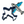 Load image into Gallery viewer, Aeroplane Poly-Resin Coated Cookie Cutter Navy (10.2cm)