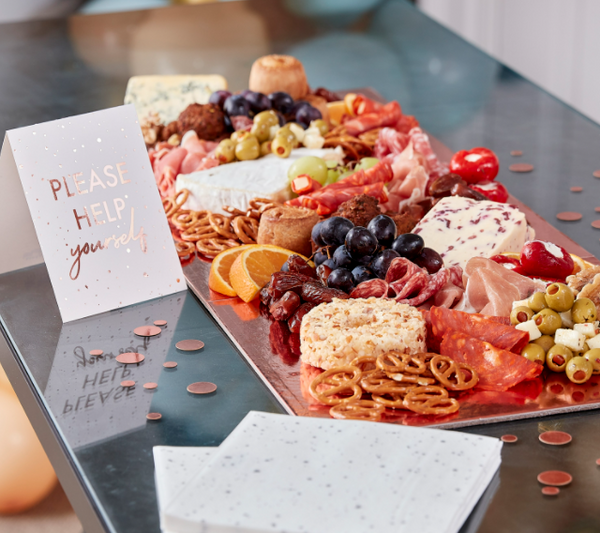 Rose Gold Food Grazing Board Table Kit