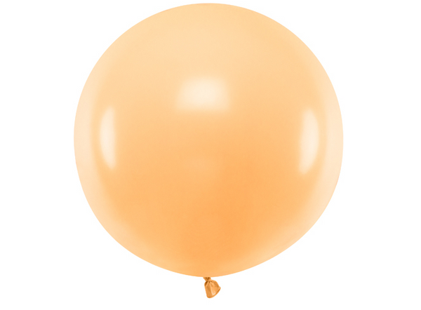 Round Balloon 60cm - Pastel Light Peach