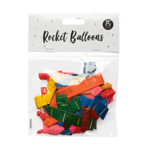 Rocket Balloons (15 Pack)