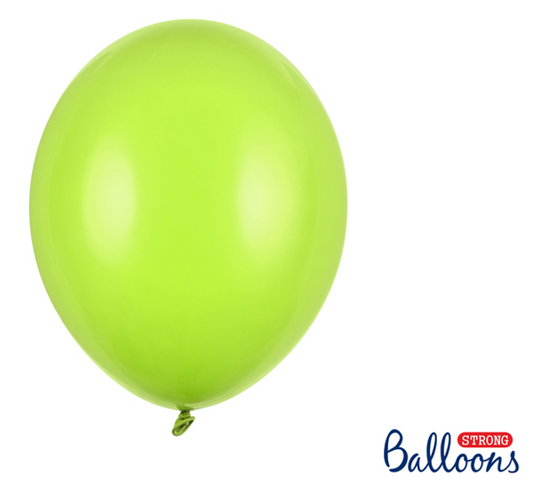 Strong Balloons 30cm - Pastel Lime Green (100 Pack)