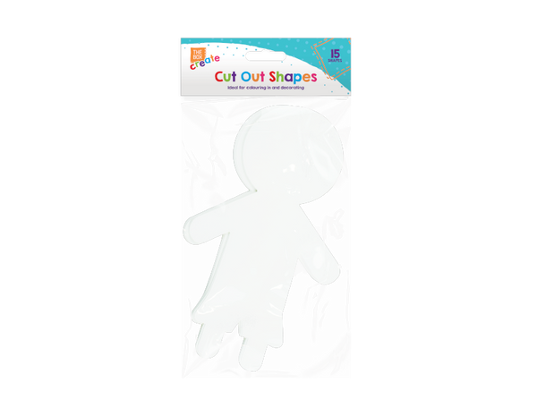 Cut Out Craft Shapes (15 Pack)
