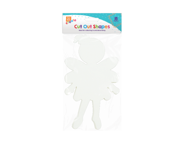 Cut Out Craft Shapes (15 Pack)