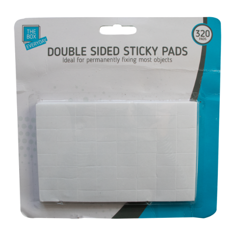 Double Sided Sticky Pads (320 Pack)