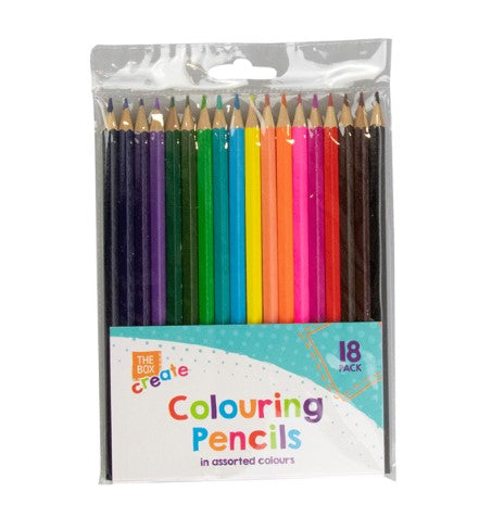 Colouring Pencils - (18 Pack)