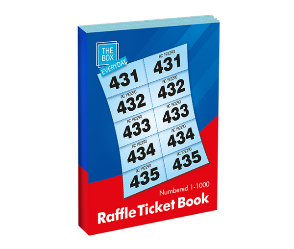 Raffle Tickets 1-1000 Book