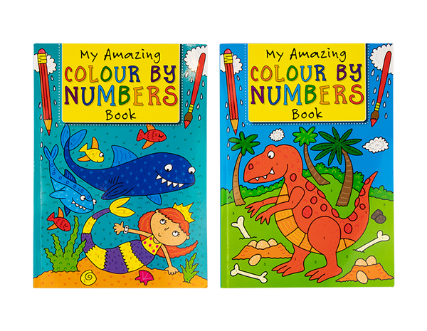 Colour By Numbers Colouring Book