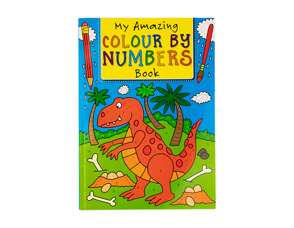 Colour By Numbers Colouring Book