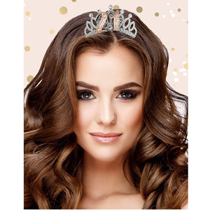 21st Gold Boxed Birthday Tiara